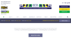 Desktop Screenshot of beta-int.com